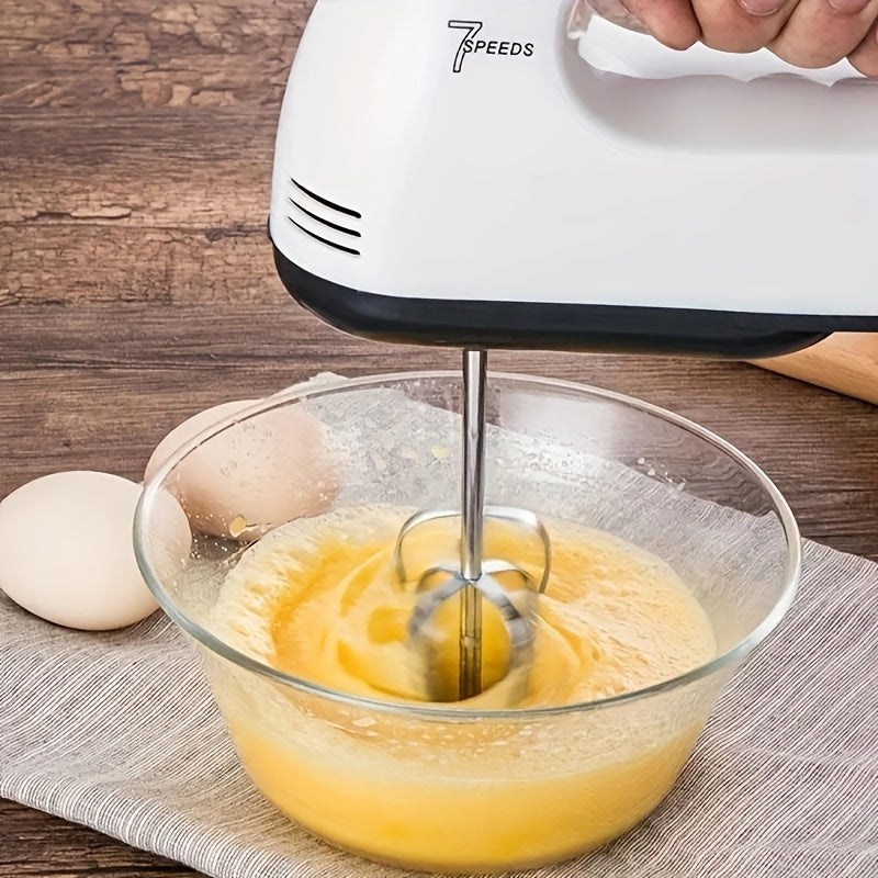 1pc, Electric Egg Beater, Mini Whisk, Handheld Sauce Stirrer, Blender, Milk Frother, Coffee Mixer, Whisk For Blending, Whisking, Beating And Stirring, Kitchen Utensils, Kitchen Supplies