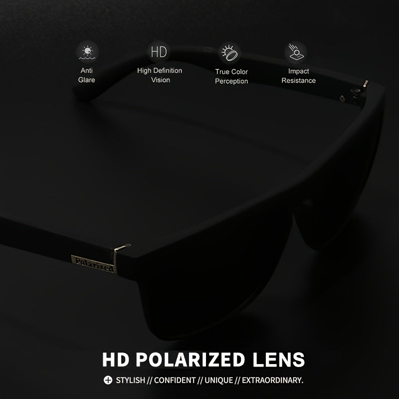 3pairs, Fantasy Cool Classic Polarized Square Fashion Glasses, For Men Women Outdoor Sports Party Vacation Travel Driving Fishing Supplies Photo Props