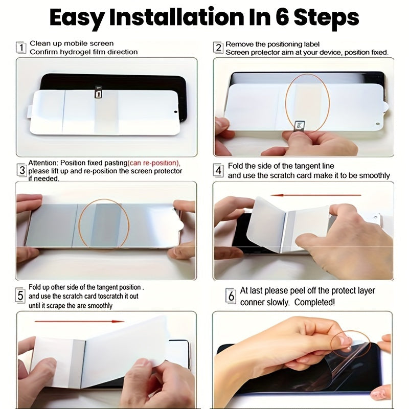 3PCS Full Cover Soft Hydrogel Film For iPhone 15 Pro Max 11 12 13 14 Pro Max Plus Screen Protector For iPhone X XR XS MAX 8 7 Plus SE2020 SE2022 SE2 SE3 Screen Protective
