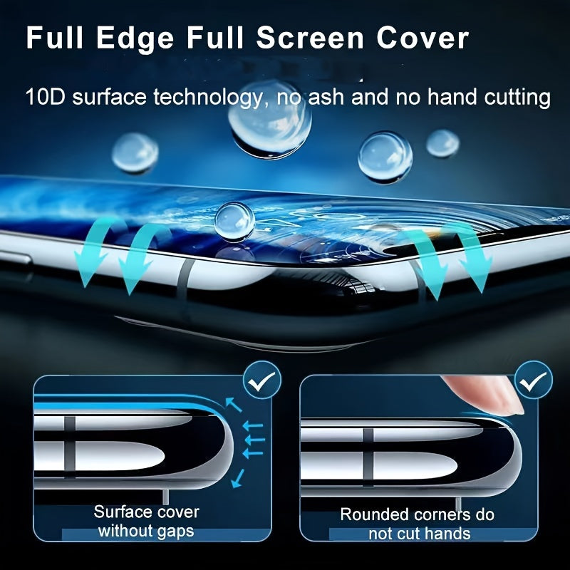 3PCS Full Cover Soft Hydrogel Film For iPhone 15 Pro Max 11 12 13 14 Pro Max Plus Screen Protector For iPhone X XR XS MAX 8 7 Plus SE2020 SE2022 SE2 SE3 Screen Protective