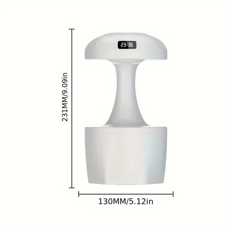 Umidificador de Ar Efeito Anti gravidade , Purificador de ar ultrassônico com luz, Difusor de água suspenso, Novo, 800ml, 2024
