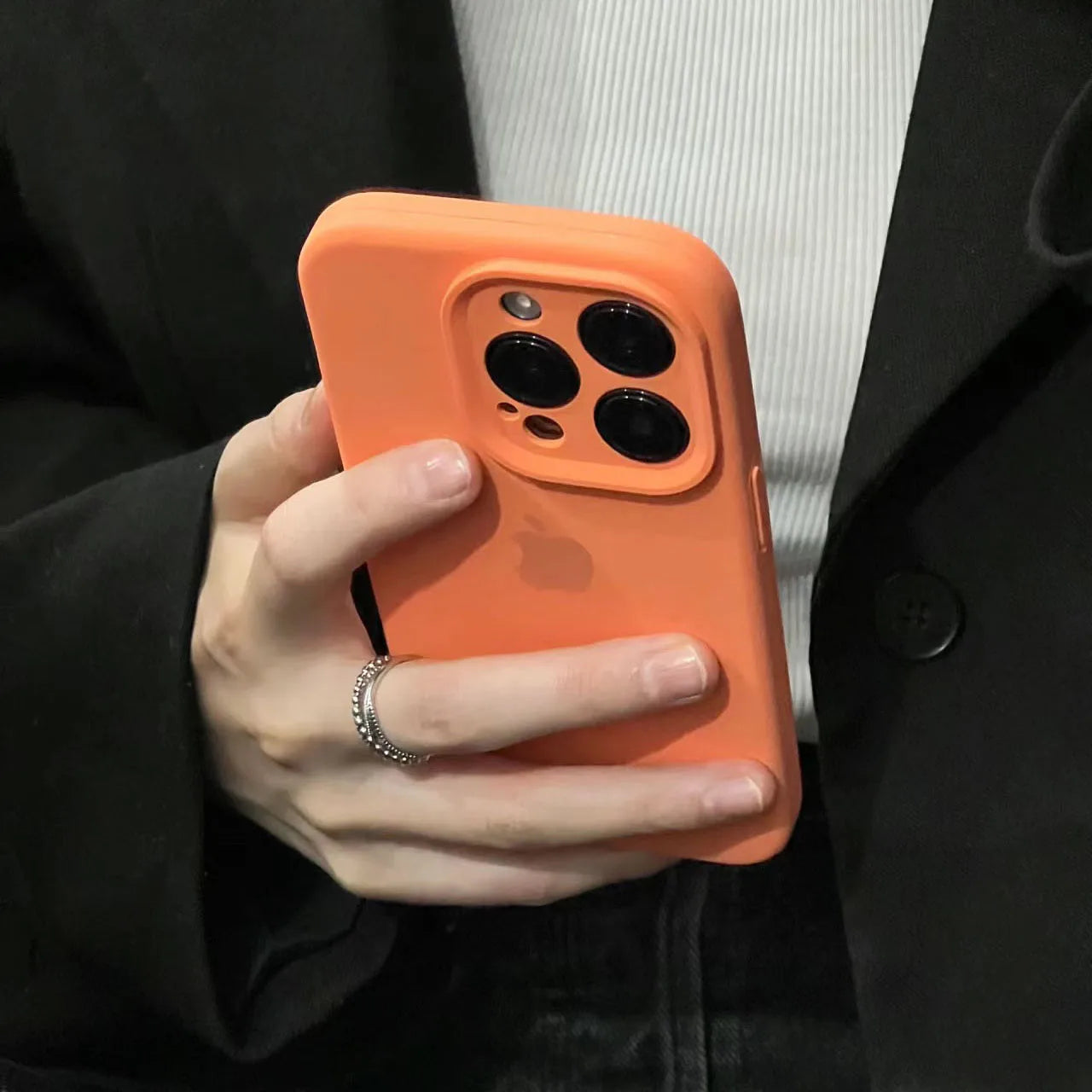 Original Liquid Silicone Phone Case for iPhone 15 14 13 12 11 Pro Max Apple Cases for iPhone 13 11 12 14 15 Plus Full Logo Cover