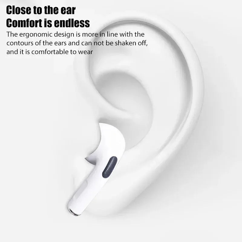 Pro4 TWS Bluetooth Earphone 9D Stereo Wireless - Earbud HandsFree Headset With Microphone For Xiaomi iPhone