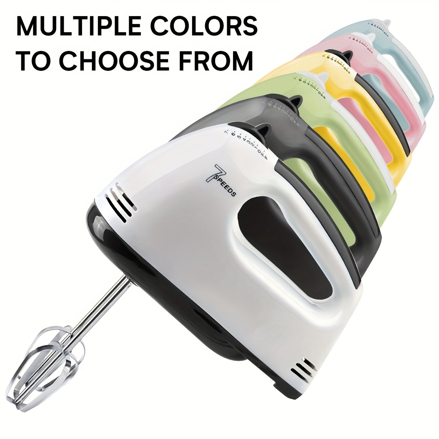 1pc, Electric Egg Beater, Mini Whisk, Handheld Sauce Stirrer, Blender, Milk Frother, Coffee Mixer, Whisk For Blending, Whisking, Beating And Stirring, Kitchen Utensils, Kitchen Supplies