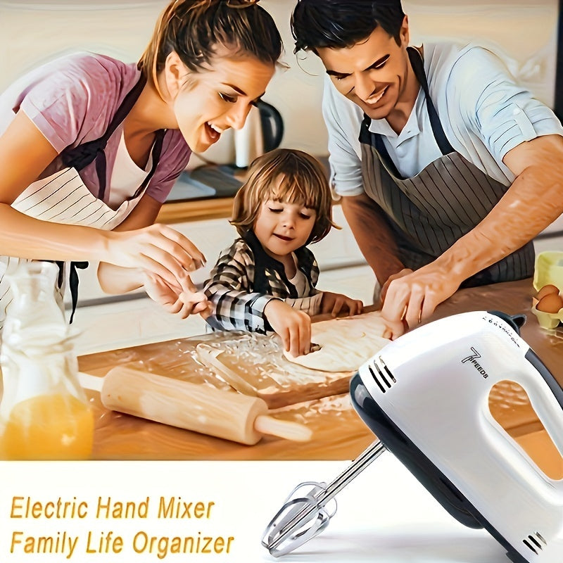 1pc, Electric Egg Beater, Mini Whisk, Handheld Sauce Stirrer, Blender, Milk Frother, Coffee Mixer, Whisk For Blending, Whisking, Beating And Stirring, Kitchen Utensils, Kitchen Supplies