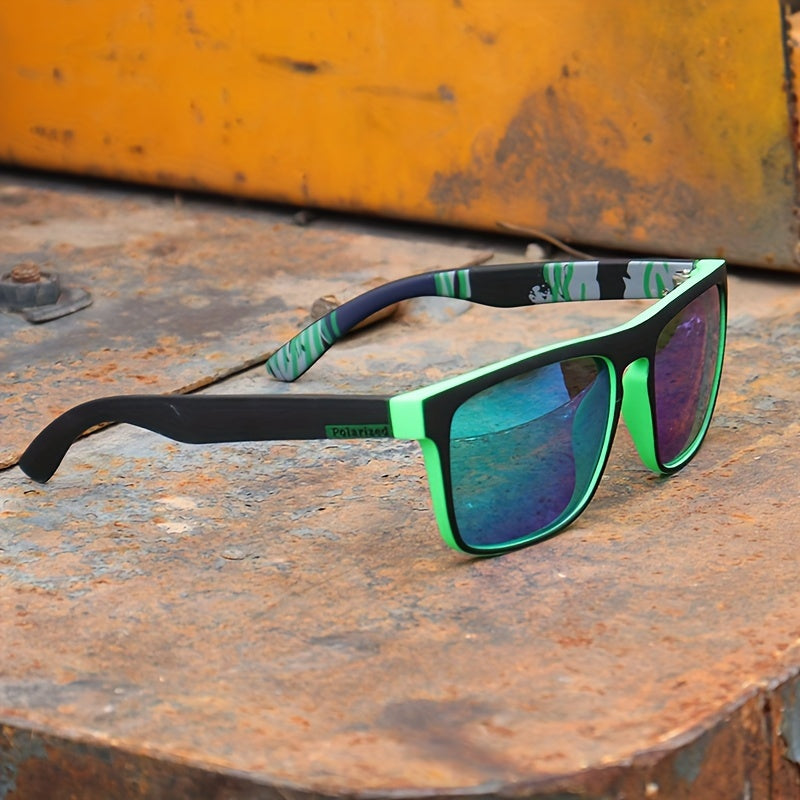 3pairs, Fantasy Cool Classic Polarized Square Fashion Glasses, For Men Women Outdoor Sports Party Vacation Travel Driving Fishing Supplies Photo Props