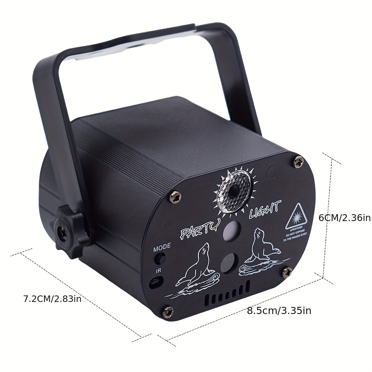 Party Lights DJ Disco Lights, Disco Ball RGB Sound-controlled LED Strobe Lights, Flashlights, Projectors, And Remote Control For Home Gatherings, Parties.