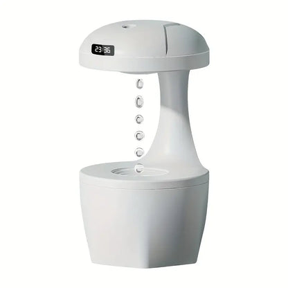 Umidificador de Ar Efeito Anti gravidade , Purificador de ar ultrassônico com luz, Difusor de água suspenso, Novo, 800ml, 2024