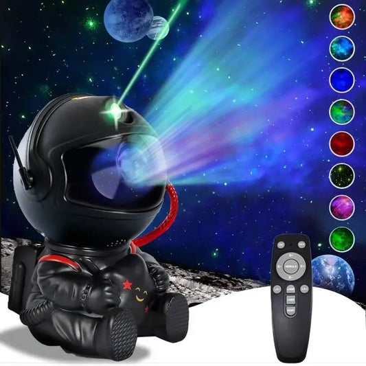 Galaxy Star Projector - Astronaut Night Light for Kids