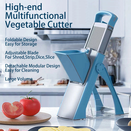 1 Multifunctional Vegetable and Fruit Slicer and Grater Set - Efficiently Chop, Grate and Slice Potatoes and More Kitchen Tools