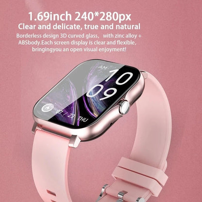 2024 New Smart Watch Women Fashion Bluetooth Call Watch Fitness Tracker Waterproof Sports Ladies Men Smartwatch For Android IOS