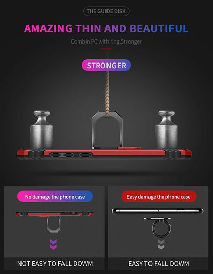 Military Grade Drop Proof Protection Cover With Kickstand For Huawei P20 P30 P40 Pro Lite P Smart 2019 Cover