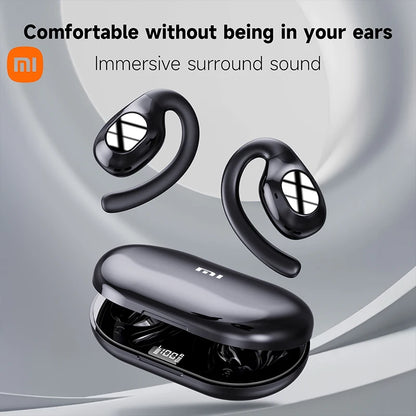 XIAOMI Air Conduction Bluetooth5.3 Headphones I68 Over-Ear Earphones Earhooks HiFi Stereo Sound Waterproof Sports Headest For TV